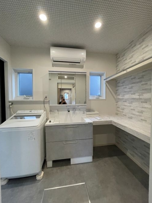 新潟市 注文住宅 洗面台 工務店